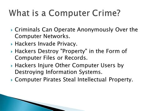 Computer Hacking: Laws and Punishments .
